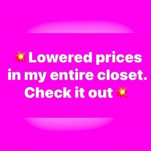 💥Every item has been lowered.💥